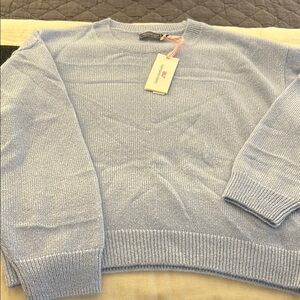 Vineyard Vines Blue Crew Neck Sweater